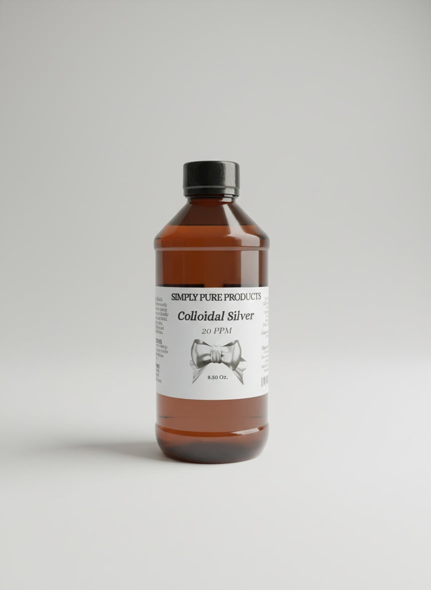 Colloidal Silver — 20 PPM | For External Use Only